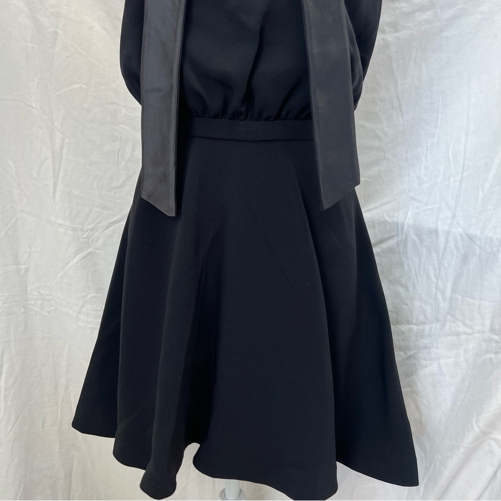 Elizabeth and James black sleeveless dress with tie in front. - Picture 5 of 12